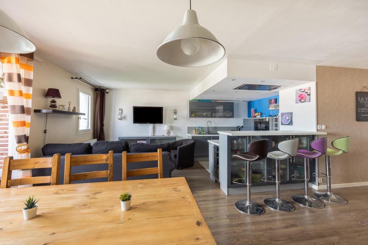 Le Cockpit Apartment Courseulles-sur-Mer Luaran gambar