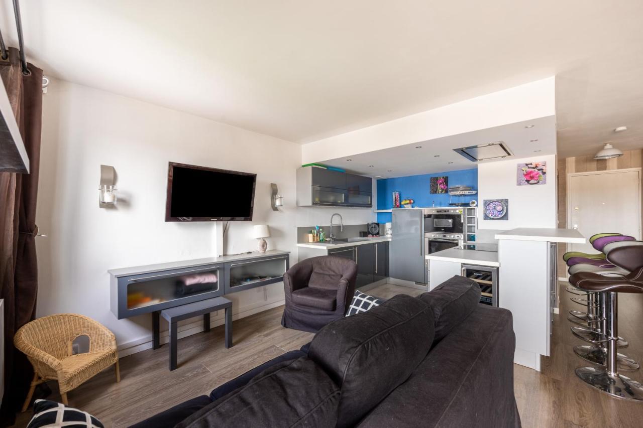 Le Cockpit Apartment Courseulles-sur-Mer Luaran gambar
